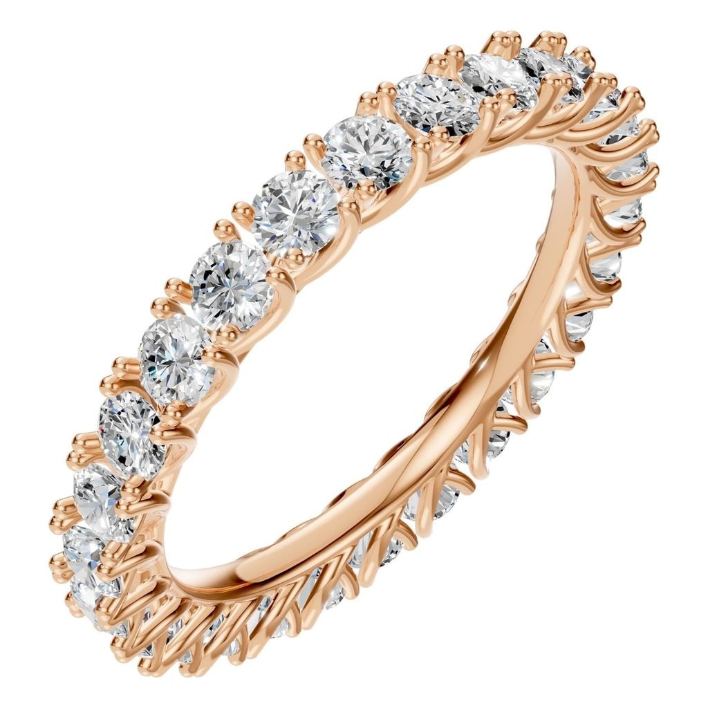 RI-3152 Rose Gold Ring SET - Main View