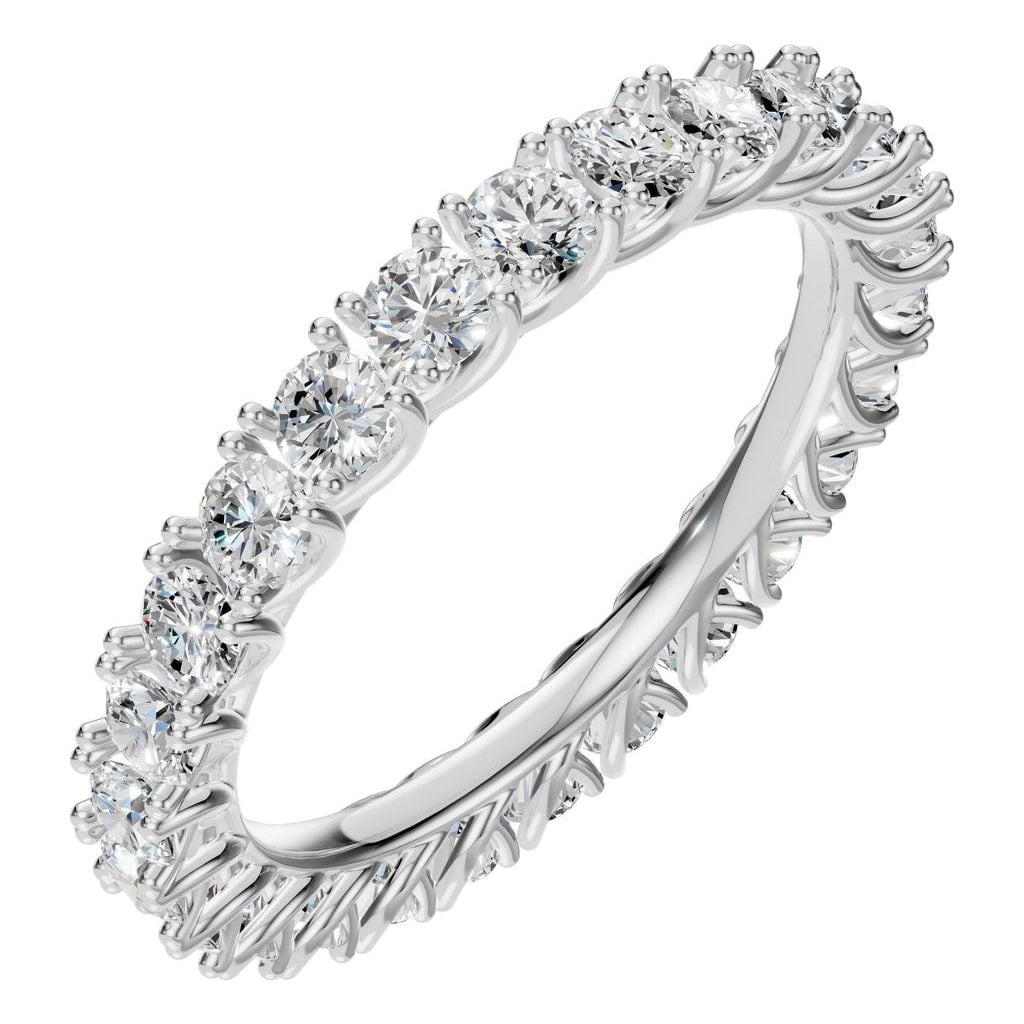 RI-3152 White Gold Ring SET - Main View