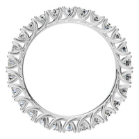 RI-3152 White Gold Ring SET - Top View