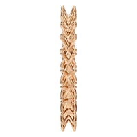 RI-3152 Rose Gold Ring UNSET - Side View