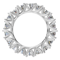 RI-3152 White Gold Ring SET - Top View