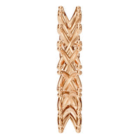 RI-3152 Rose Gold Ring UNSET - Side View