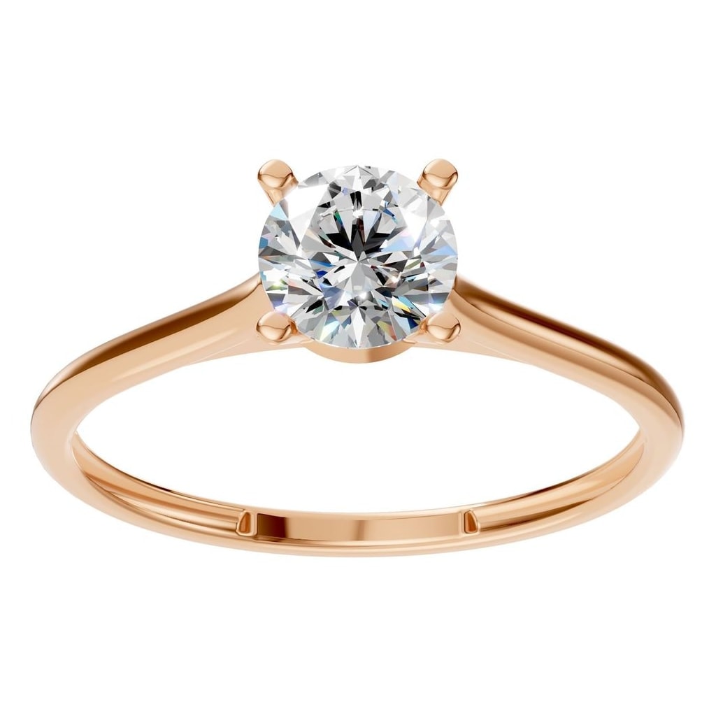 RI-3262 Rose Gold Ring SET - Front View