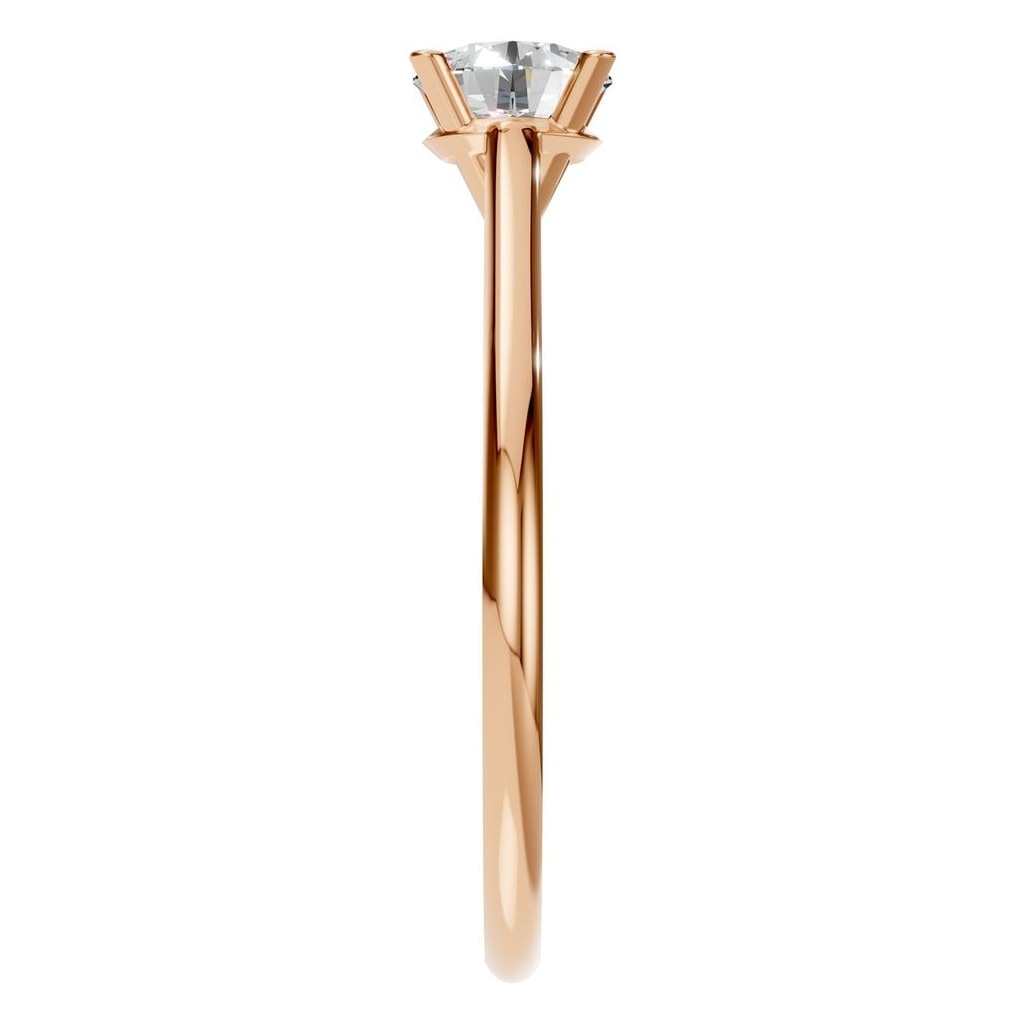 RI-3262 Rose Gold Ring SET - Side View