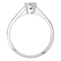 RI-3262 White Gold Ring SET - Top View
