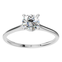 RI-3262 White Gold Ring SET - Front View