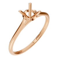 RI-3262 Rose Gold Ring UNSET - Main View