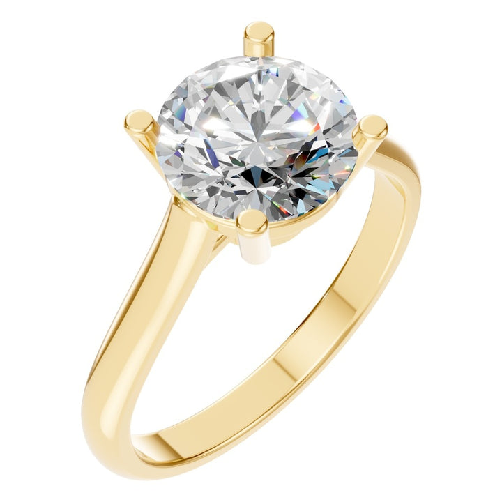 Solitaire Ring Mounting - Round 8mm