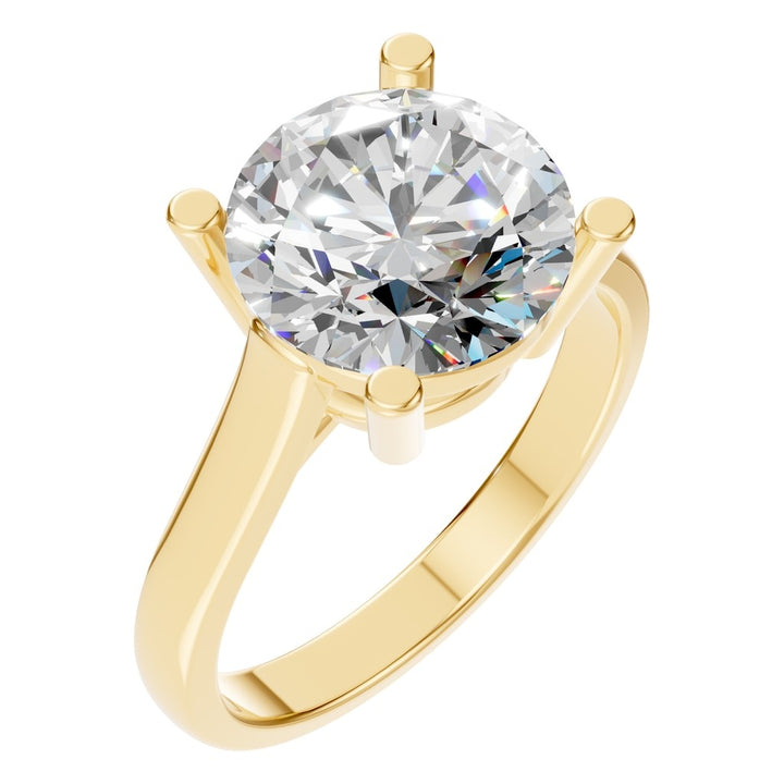 Solitaire Ring Mounting - Round 9.6mm