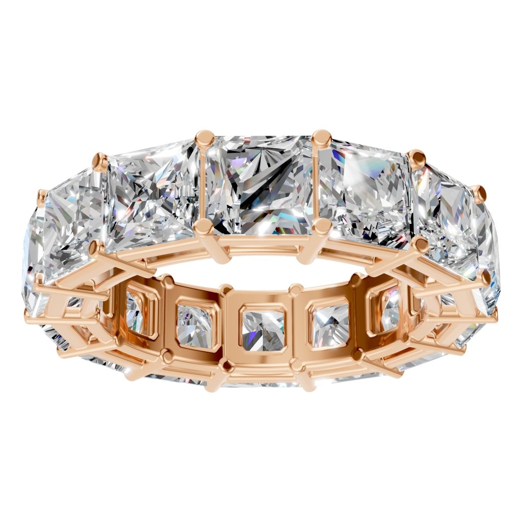RI-3285 Rose Gold Ring SET - Front View