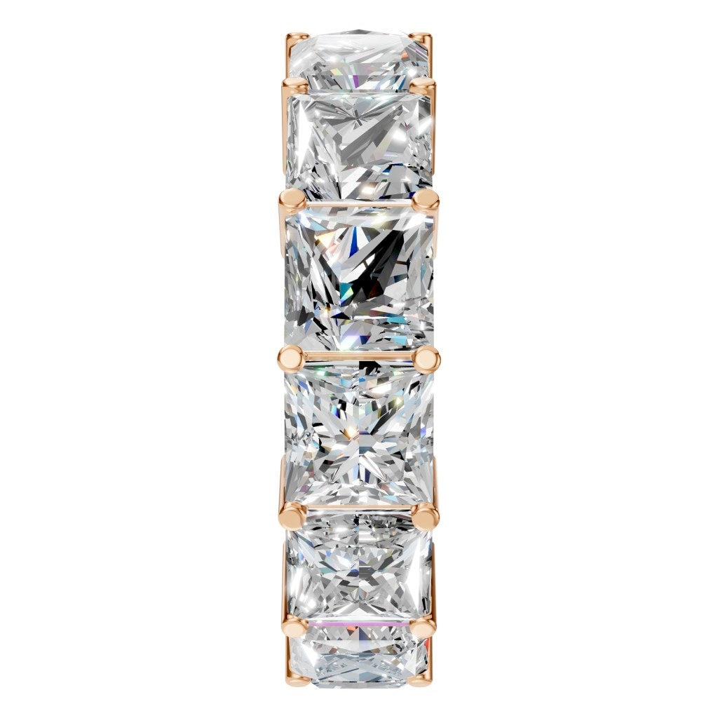 RI-3285 Rose Gold Ring SET - Side View