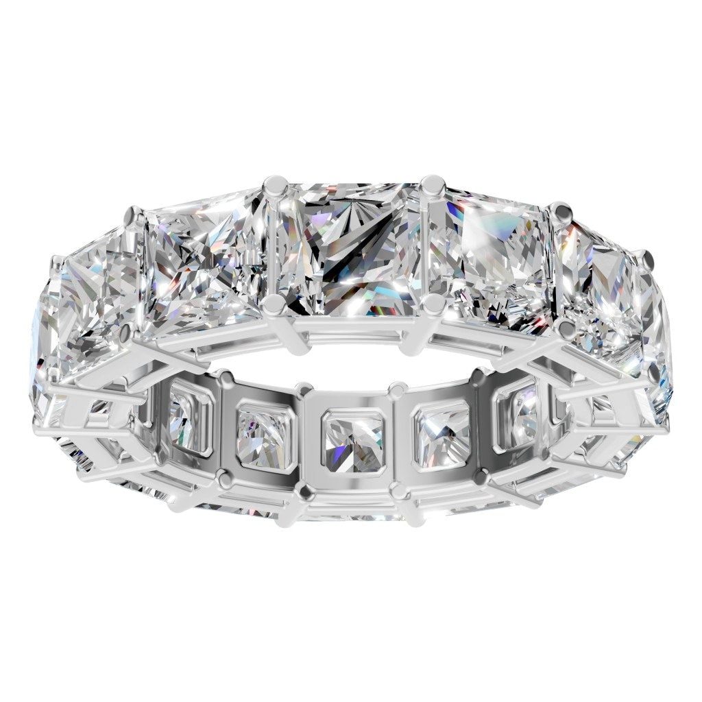 RI-3285 White Gold Ring SET - Front View