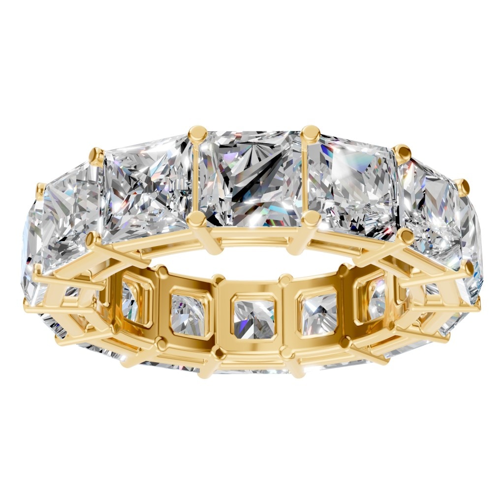 RI-3285 Yellow Gold Ring SET - Front View