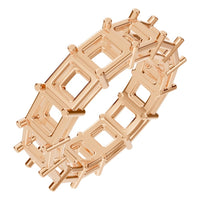 RI-3285 Rose Gold Ring UNSET - Main View