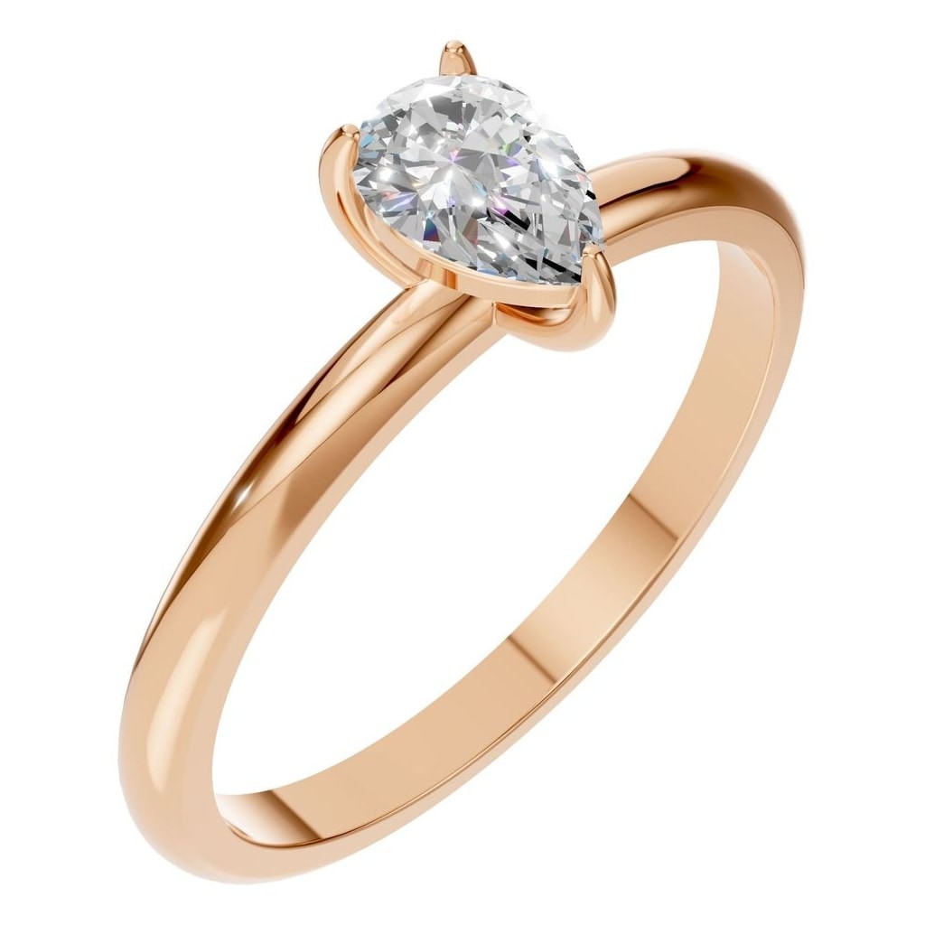 RI-3359 Rose Gold Ring SET - Main View