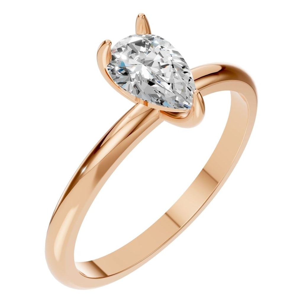 RI-3359 Rose Gold Ring SET - Main View