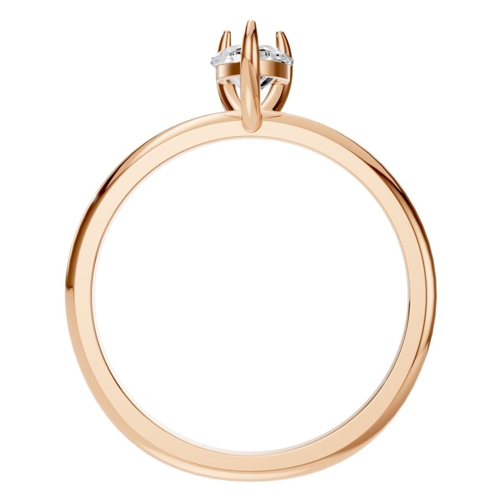 RI-3359 Rose Gold Ring SET - Top View