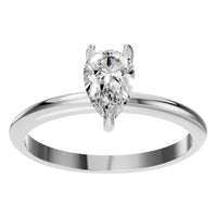 RI-3359 White Gold Ring SET - Front View