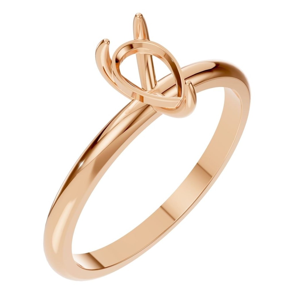 RI-3359 Rose Gold Ring UNSET - Main View