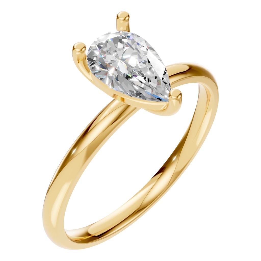 RI-3359 Yellow Gold Ring SET - Main View