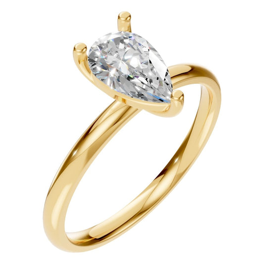 RI-3359 Yellow Gold Ring SET - Main View