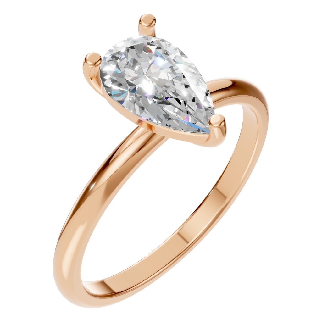 RI-3359 Rose Gold Ring SET - Main View