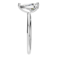 RI-3359 White Gold Ring SET - Side View
