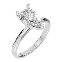RI-3359 White Gold Ring SET - Main View
