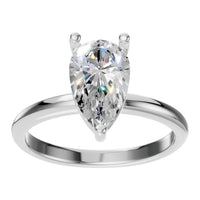 RI-3359 White Gold Ring SET - Front View