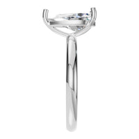RI-3359 White Gold Ring SET - Side View