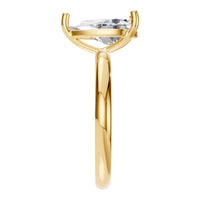 RI-3359 Yellow Gold Ring SET - Side View