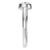 RI-3444 White Gold Ring SET - Side View