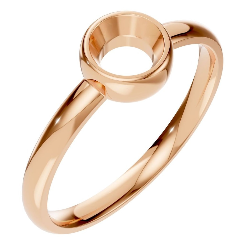 RI-3444 Rose Gold Ring UNSET - Main View