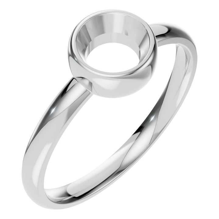 Solitaire Ring Mounting - Round 5.60mm