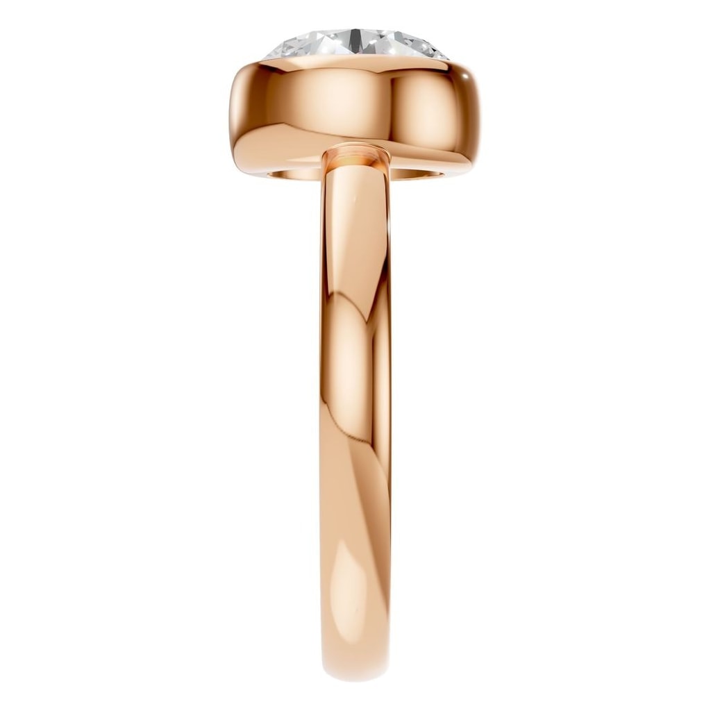 RI-3444 Rose Gold Ring SET - Side View