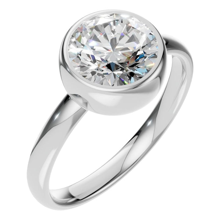 Solitaire Ring Mounting - Round 7.3mm