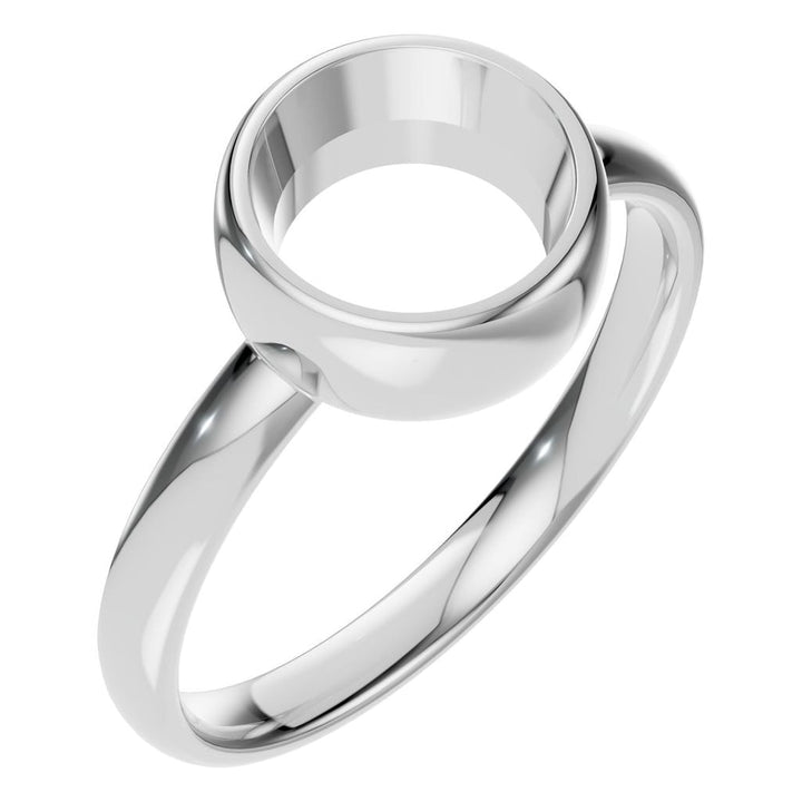 Solitaire Ring Mounting - Round 7.3mm