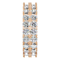 RI-3497 Rose Gold Ring SET - Side View