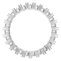 RI-3497 White Gold Ring SET - Top View