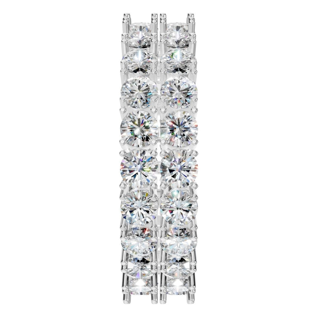 RI-3497 White Gold Ring SET - Side View