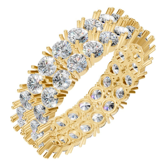 RI-3497 Yellow Gold Ring SET - Main View