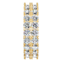 RI-3497 Yellow Gold Ring SET - Side View