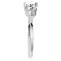 RI-3865 White Gold Ring SET - Side View