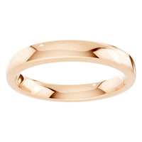 RI-4018 Rose Gold Ring UNSET - Front View