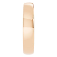 RI-4018 Rose Gold Ring UNSET - Side View