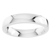 RI-4018 White Gold Ring UNSET - Front View