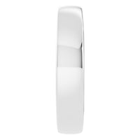 RI-4018 White Gold Ring UNSET - Side View