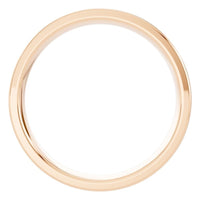 RI-4018 Rose Gold Ring UNSET - Top View