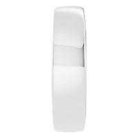 RI-4018 White Gold Ring UNSET - Side View