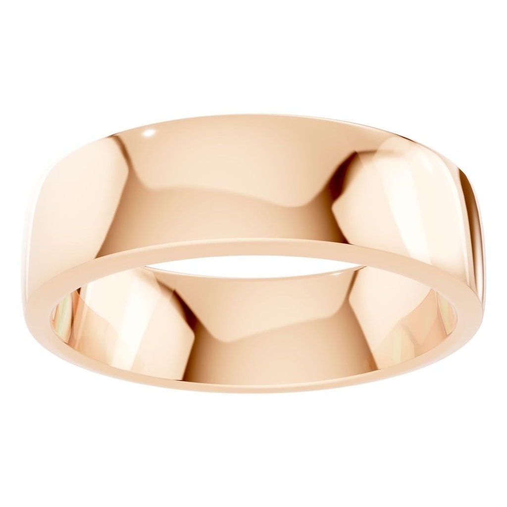 RI-4018 Rose Gold Ring UNSET - Front View